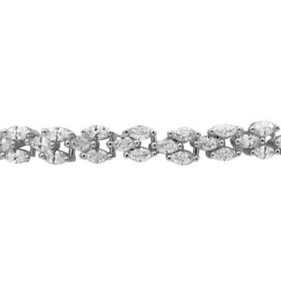 SAMFA STYLE Marquis Diamond Choker, Gold - Picture 2 of 2